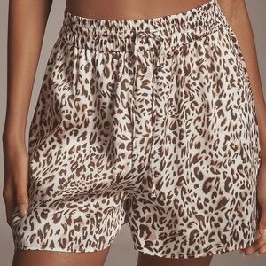 Maeve Printed Silky Shorts